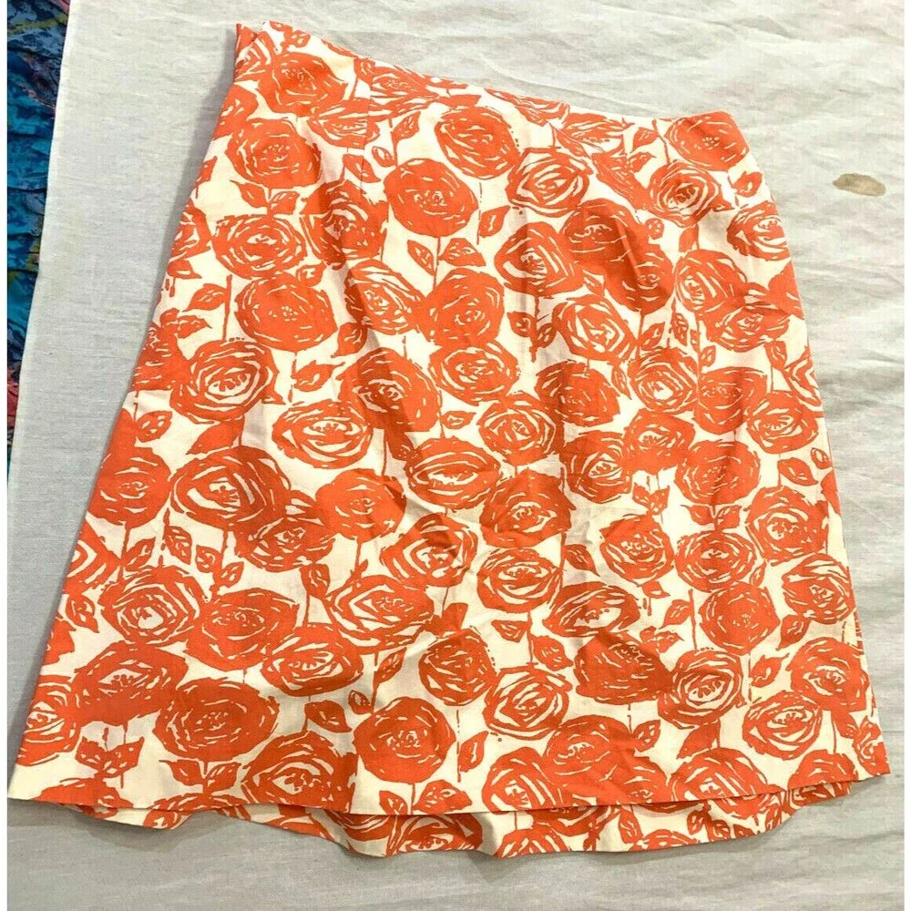 J.CREW WOMENS COTTON SKIRT SIZE 4
